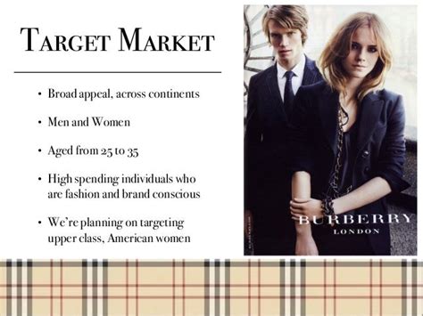 burberry target customer|Burberry market trends.